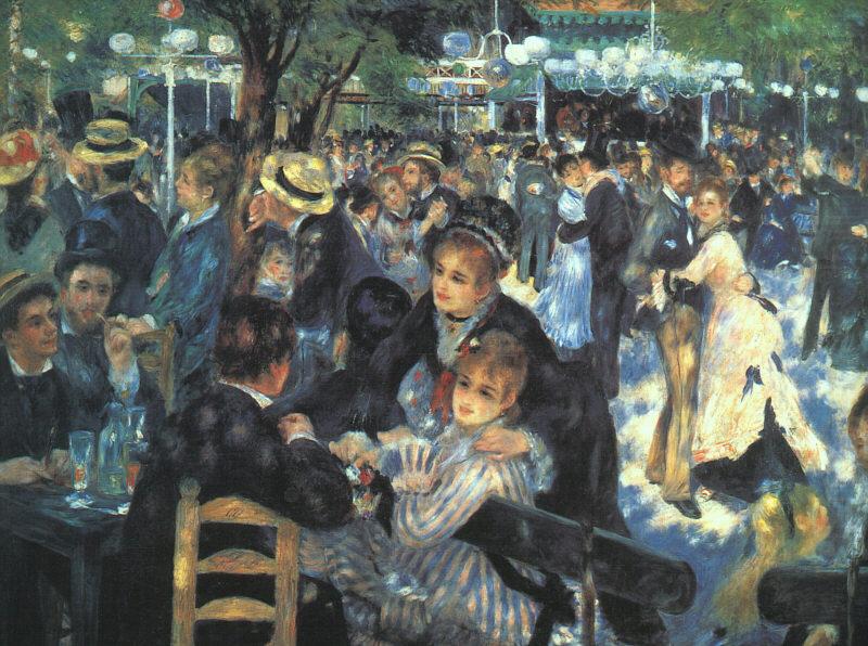 The Ball at the Moulin  de la Galette, Pierre Renoir